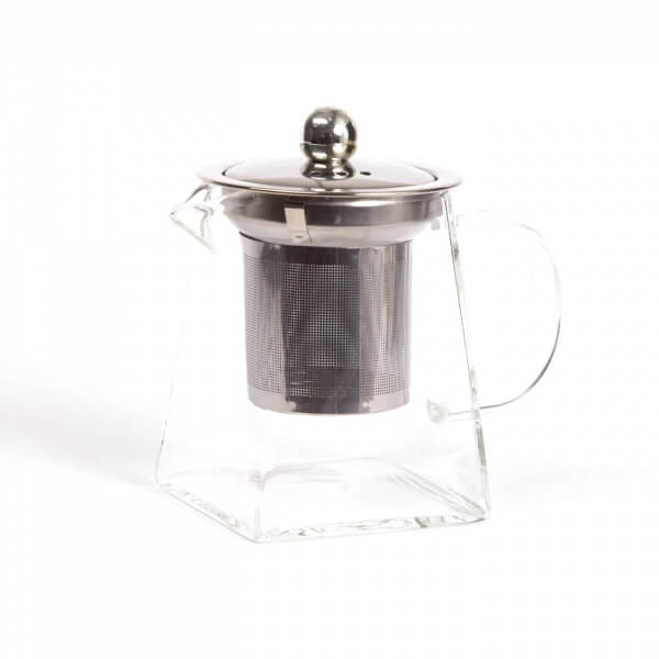 Small Glass Steeping Teapot with Infuser